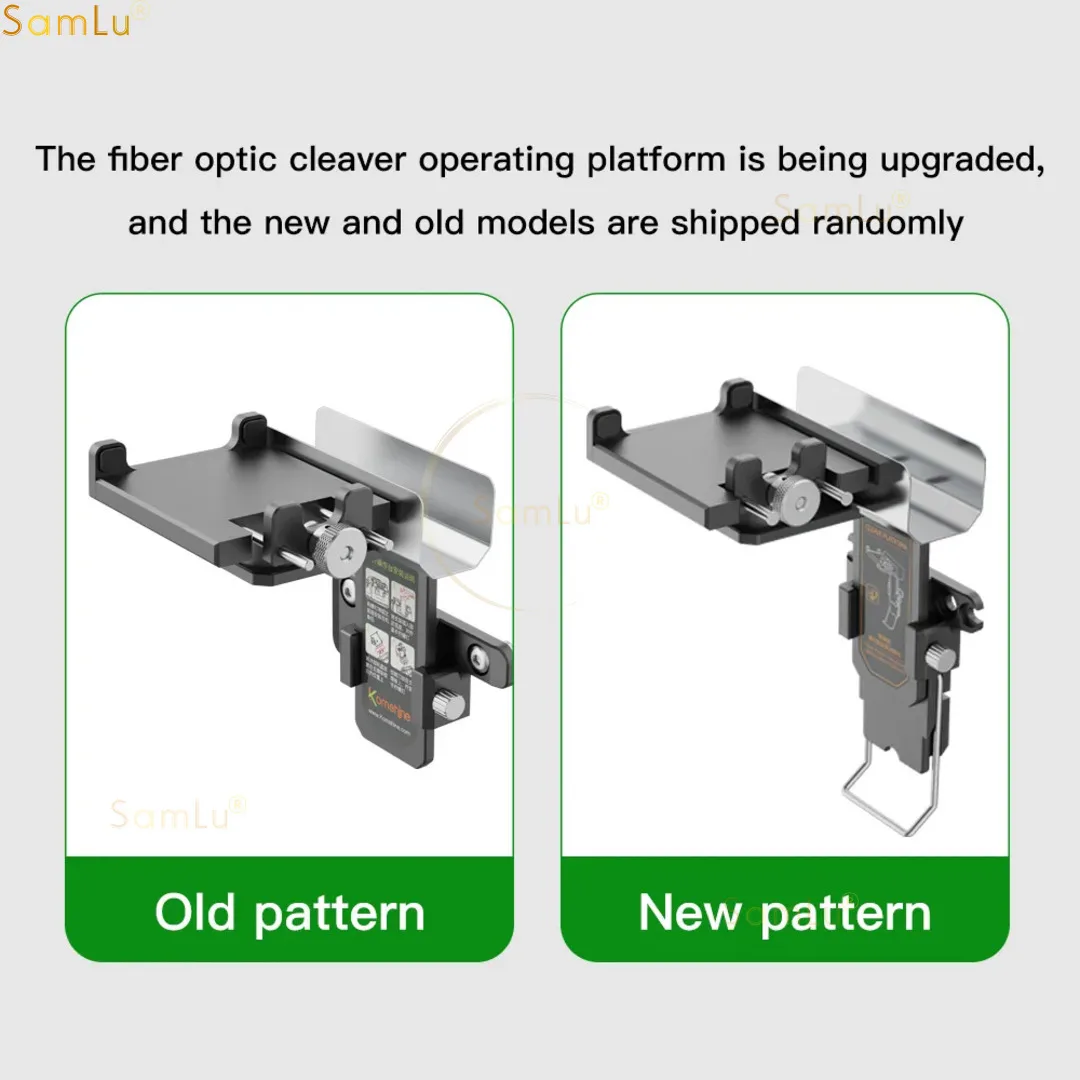 Plataforma de operação de cutelo de fibra óptica do splicer de fusão Komshine Classic FX39 de alta precisão FTTH