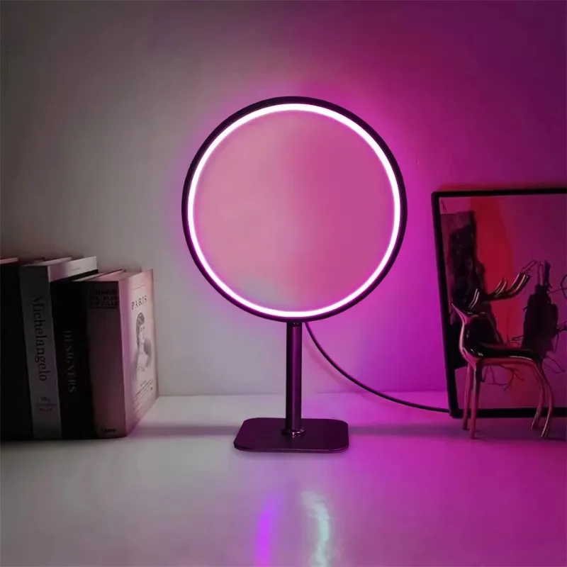 Internet Celebrity Live Broadcast Fill Lamp E-sports Desktop Decoration Atmosphere Living Room Bedroom Night Light Holiday Gift