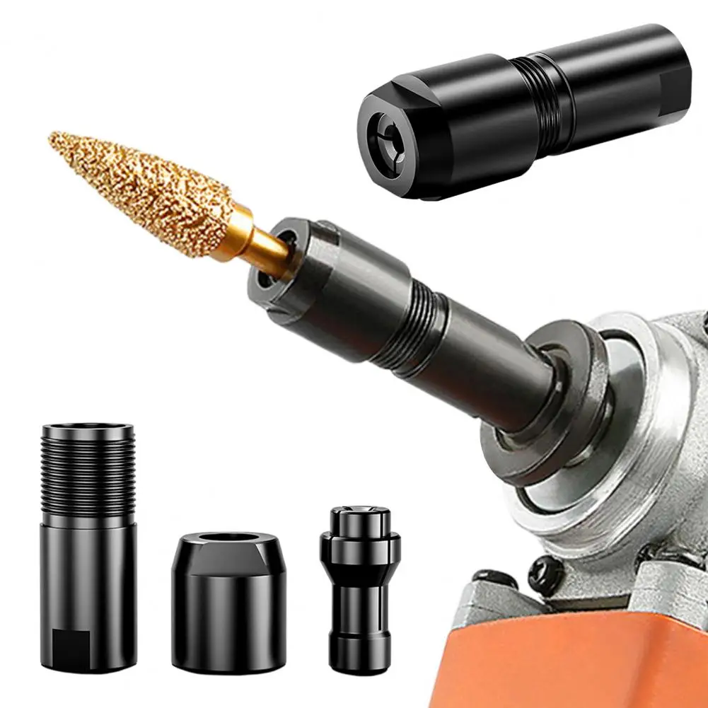 

Universal Grinder Adapter Kit Universal Fit Angle Grinder to Straight Grinder Adapter High Strength Durable for 3mm/6mm