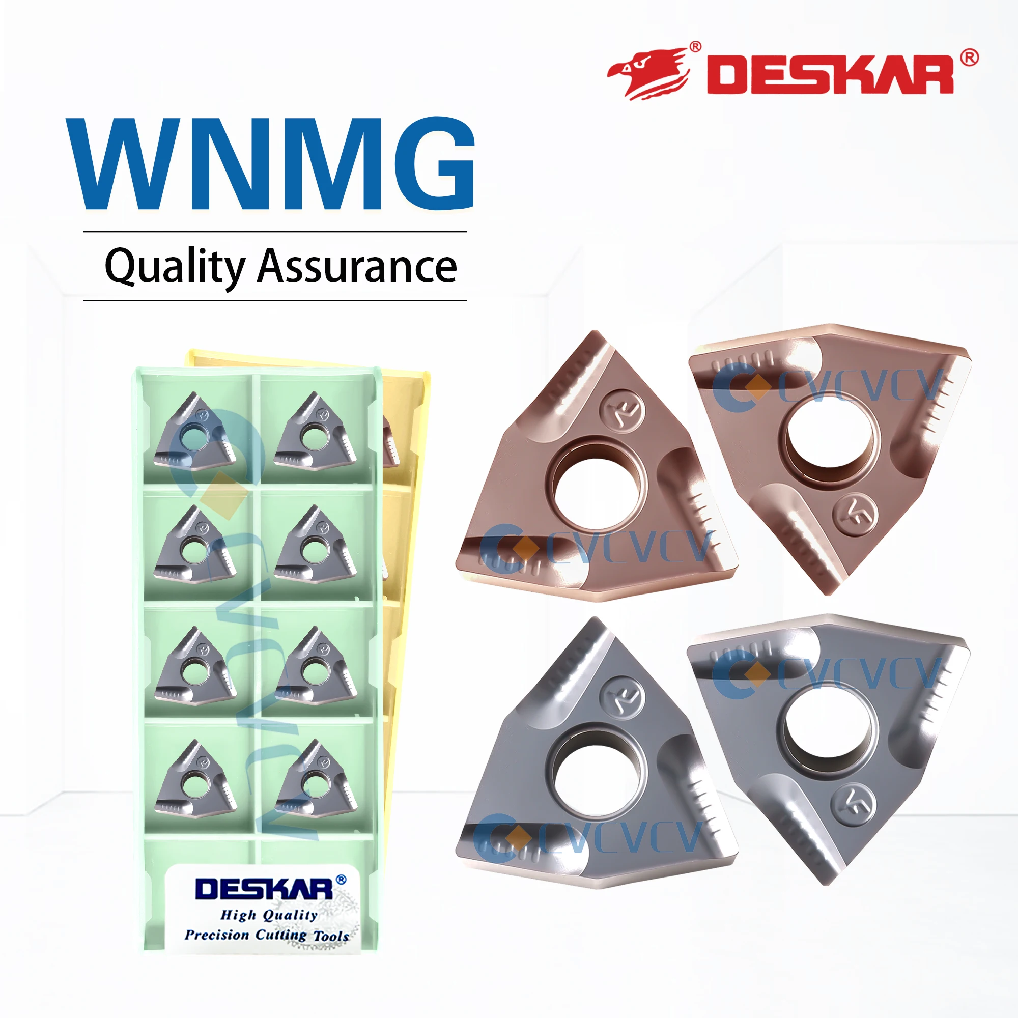 

DESKAR Numerical Control 100% Original CNC lath WNMG080404R-VF/080408L-VF L/LF6018 LF6018S Used For Processing Stainless Steels