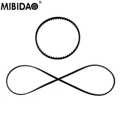 MIBIDAO Front Rear Belt Pack 171T 540T For 1/10 3Racing Sakura D4 AWD RWD RC Car Drift On Road Accessories