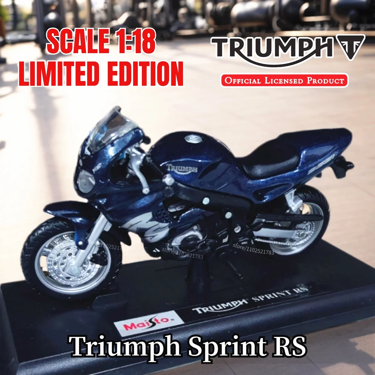 1:18 Yamaha 2001 Road Star Vespa Replica Motorcycle Bike Model Souvenir Collectible Mini Moto Diecast Home Office Vehicle Toy