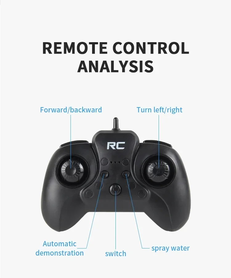 

Rc Stunt Car Remote Control Car Amphibious Spray Water Toy 2.4G Radio Controlled Waterproof Truck Drift Vehicles Toys for Boys