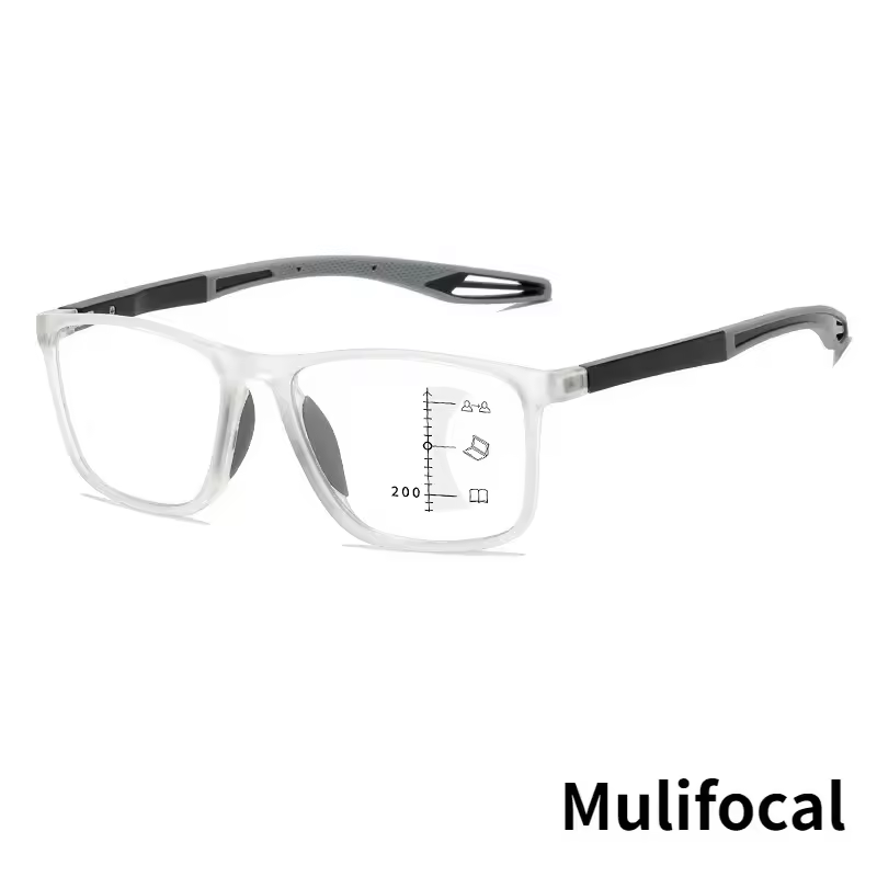 TR90 Anti-blue Light Multifocal Reading Glasses Men Women Progressive Near Far Eyewear Ultralight Sports Farsight Eyeglasses - Image 14