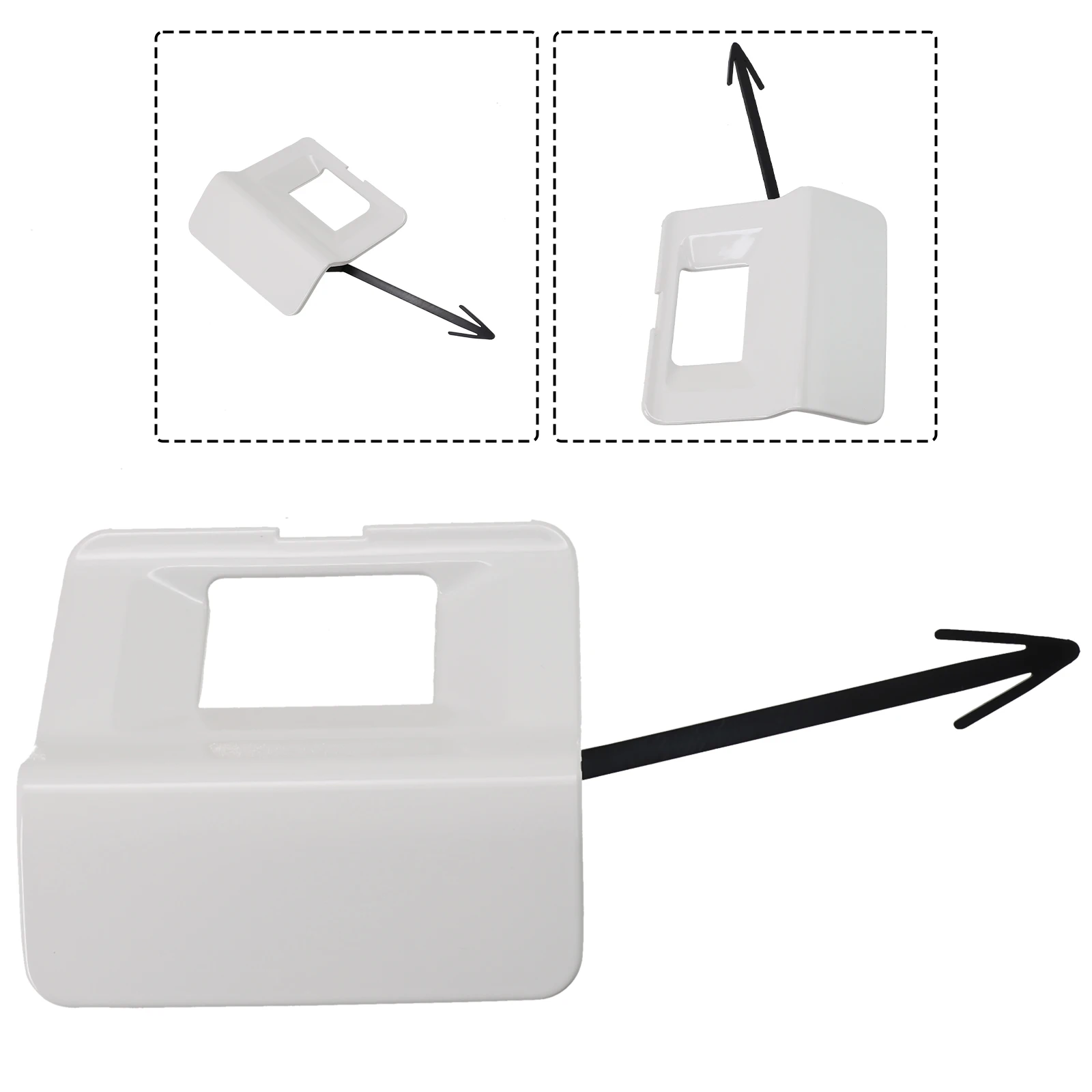 Accessories Release Switch 09-22 White 64772-60020 Camera Cover Cruiser For Land For Toyota Plastic Prado Spare