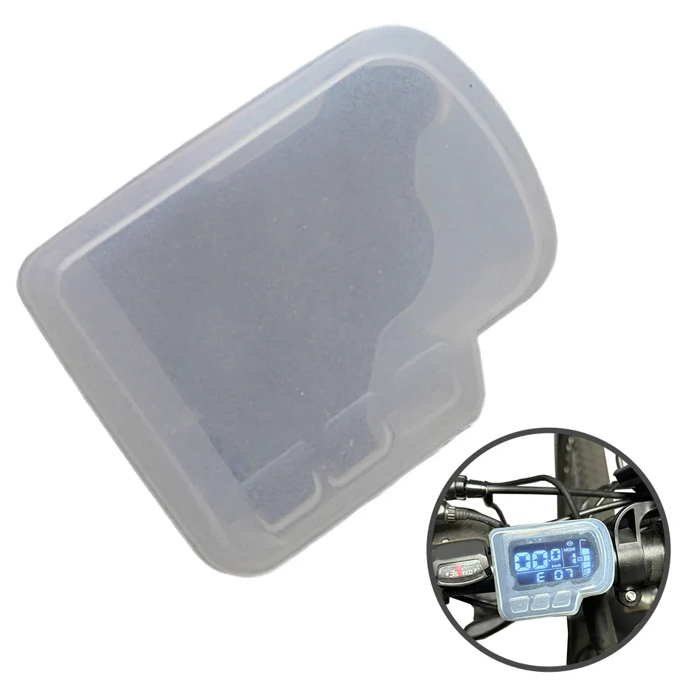 Per display LCD EN06 Custodia in silicone Resistente allungabile Copertura impermeabile e antipolvere per display per bici elettriche e scooter