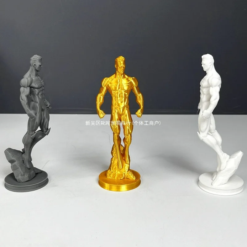 

Invincible Unstoppable Hero Main Universe Mah San Cai 3D Printed Action Figure Model Decoration Item