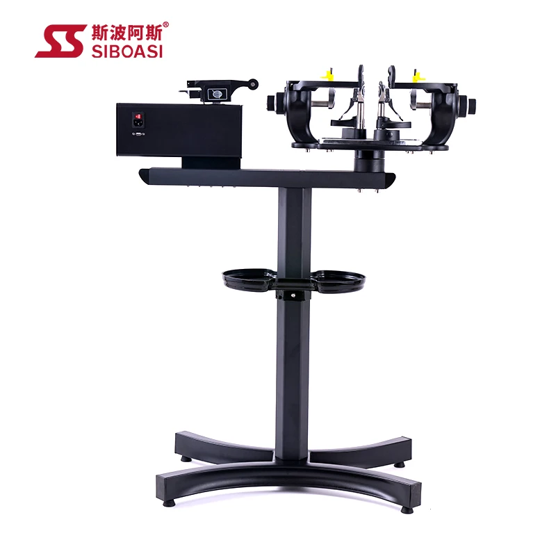 Portable Badminton Net Machine with Stand Efficient Racket Stringing Machine for Badminton Rackets
