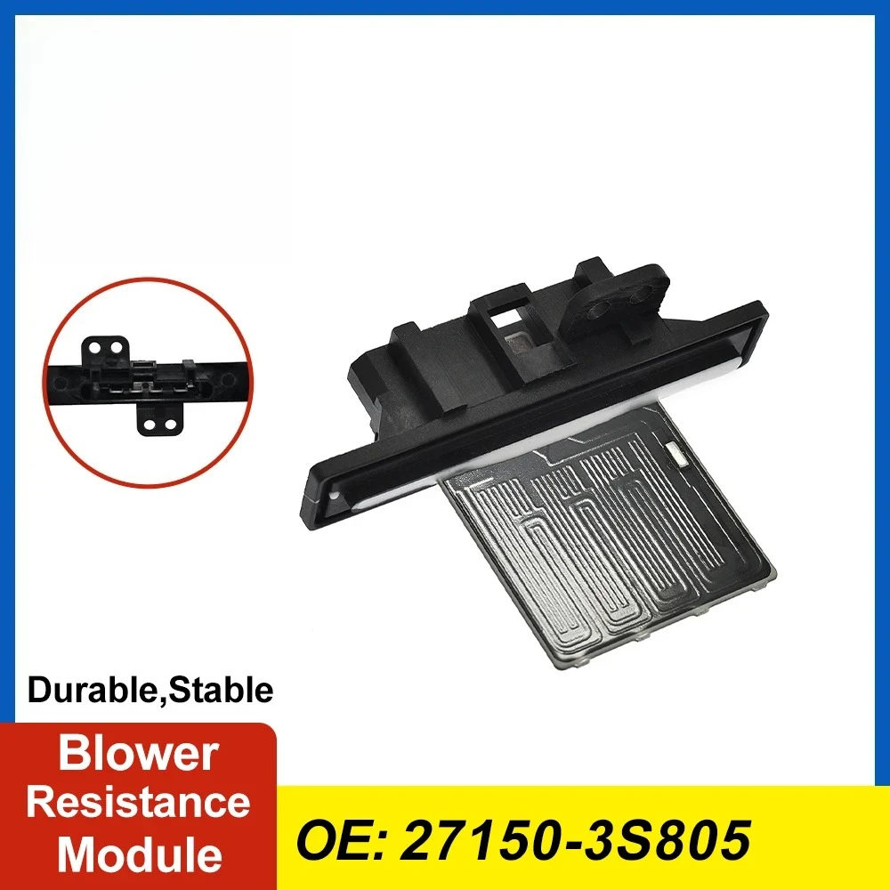 Heater Blower Fan Resistor Module 27150-3S805 27150-VJ400 27150-1N760 for Navara D22 Pickup 1997-2008 Replacement