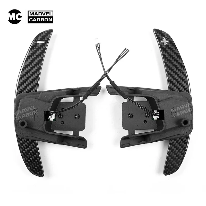Quick Release MK7 MK7.5 Steering Wheel Shift Magnetic Carbon Fiber Paddle Shifter Extensions - view 6