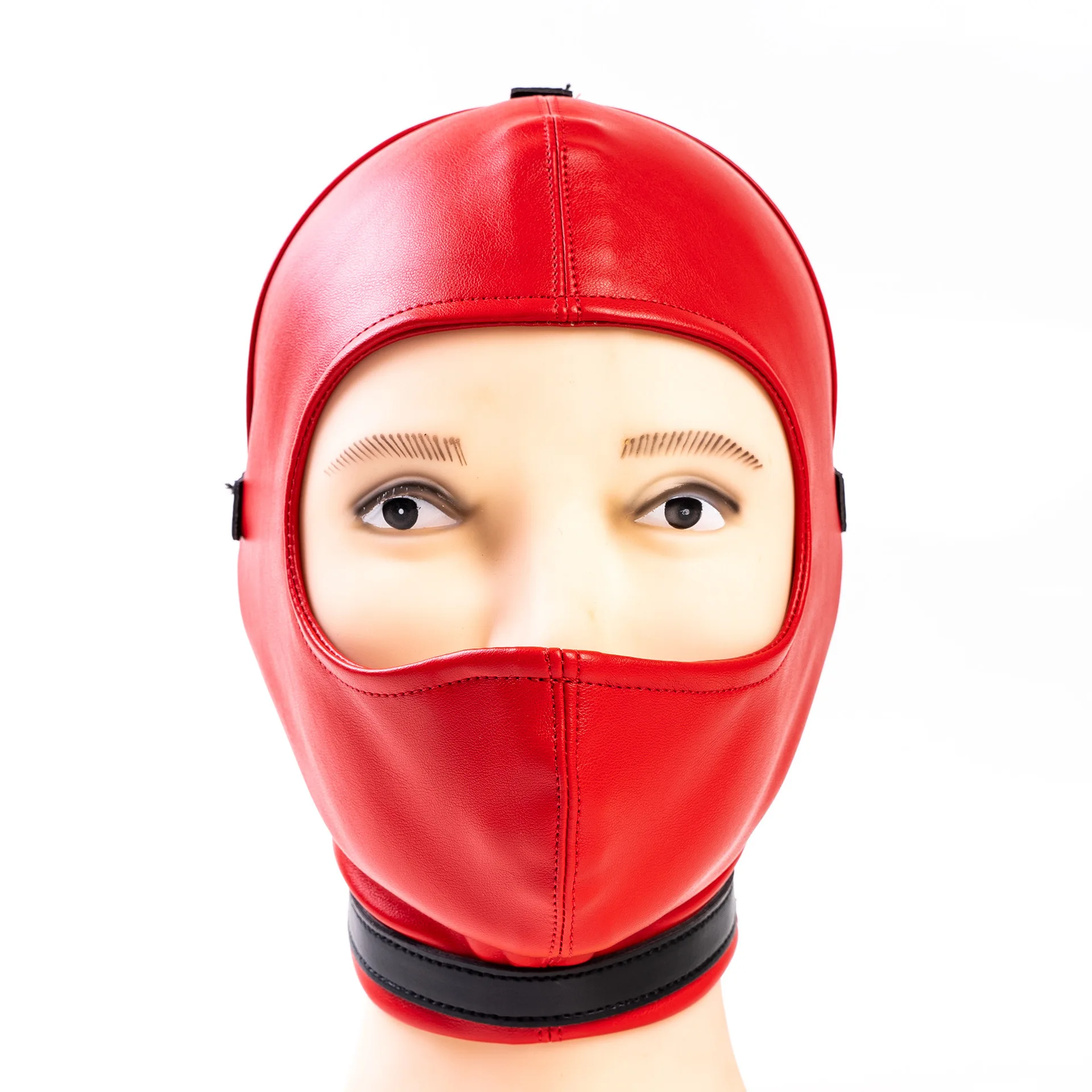 Street Fashion Game - New Leather Half-face Mask Suitable For