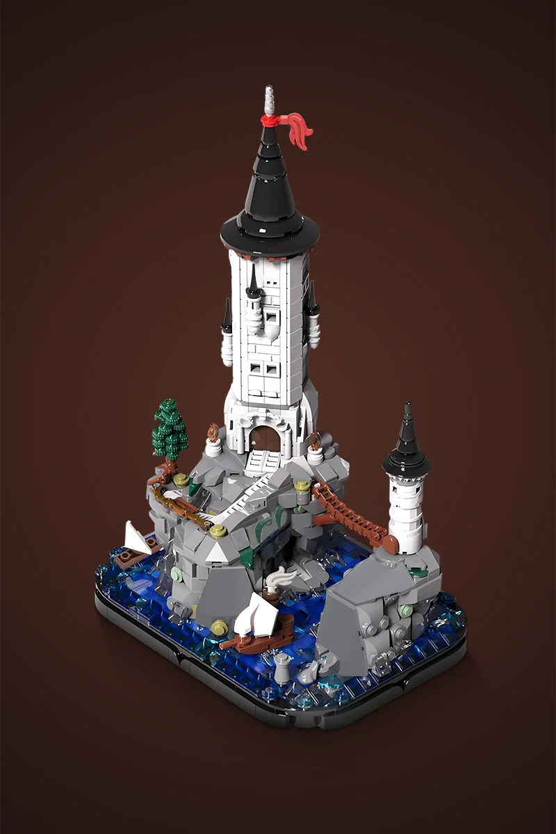 

MOC-191497 Башня в побережье Строительные блоки Модель Сборка игрушек Детские подарки на день рождения