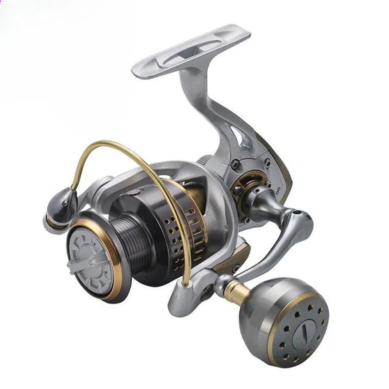

All-metal spinning , large braking force, sea fishing iron plate, rock fishing wheel, long-distance casting wheel