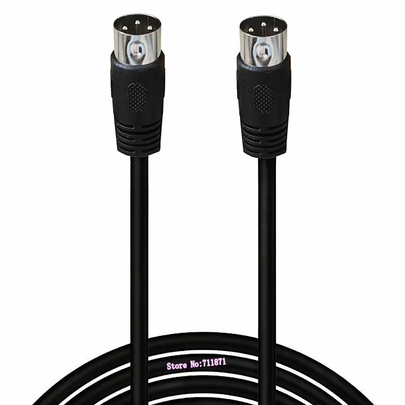 3-игольный 3-контактный DIN-папа Аудио и видео Кабель питания переменного тока для медицинского оборудования Соединительный кабель Линейный кабель 3P 3-контактный DIN «папа-папа»