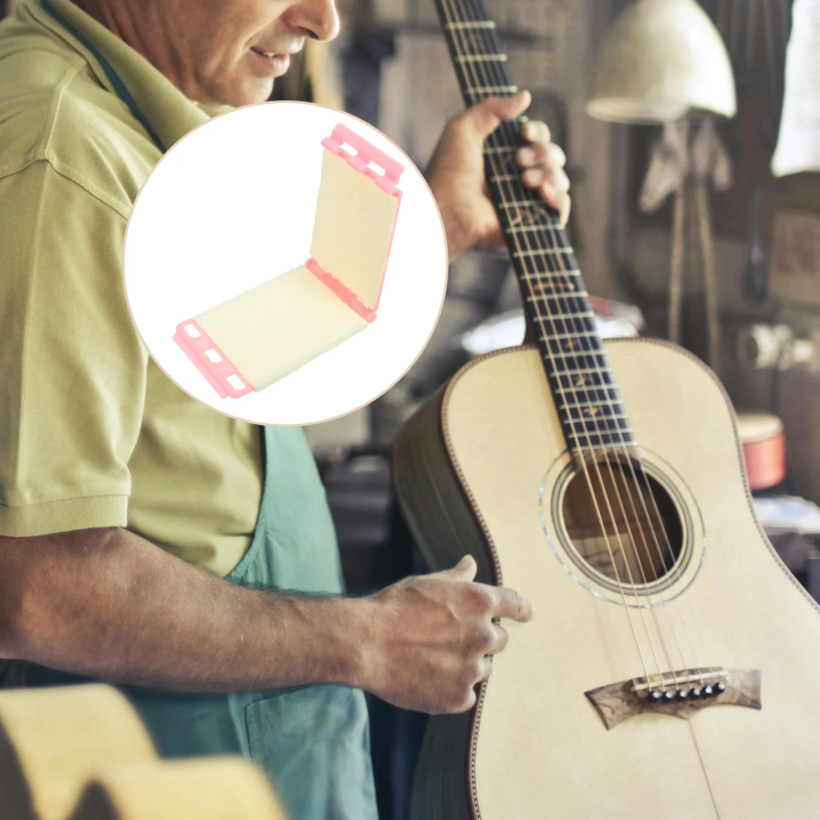 

Guitar Maintenance Kit Cleaner Electric Accessories Acoustic Cleaning Polish and