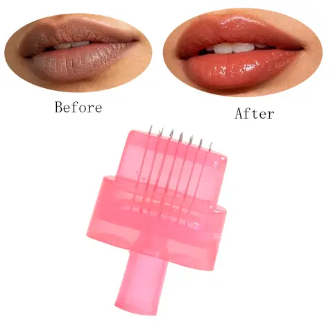 1/5/10 unidades Profissional Cartucho de Infusão Labial com Agulha Nano Meso Pro de 12 Pinos para Hidratação Labial