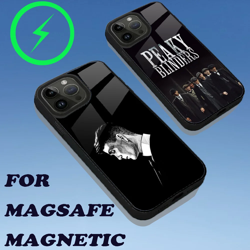 

Shelby PeakyS Blinders Thomas Phone Case For iPhone 15,14,13,12,11,Plus,Pro,Max Mini Magsafe Magnetic Wireless Charging