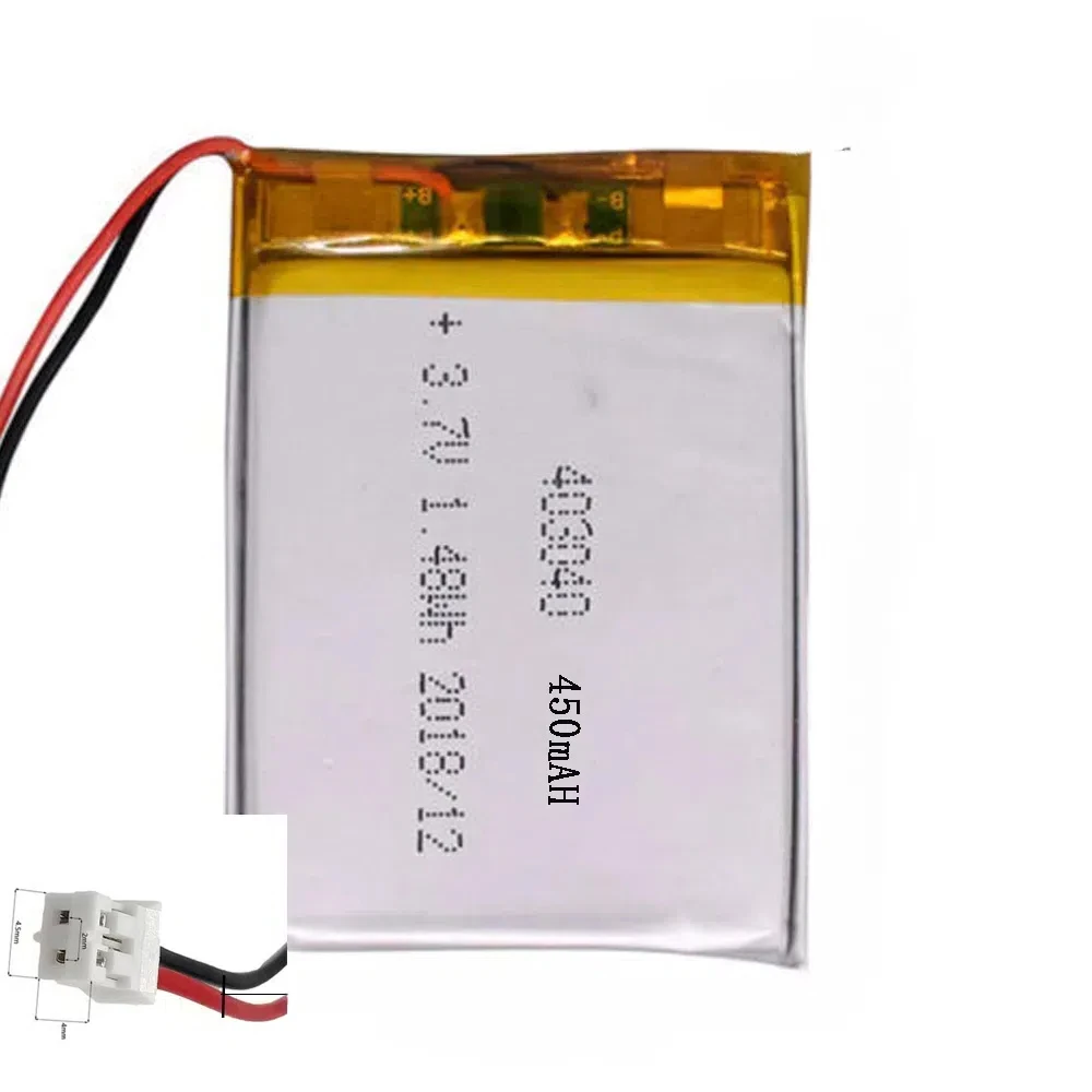 Rechargeable 3.7V 450Mah 403040   Polymer Ion Battery For DVD TABLET SMART WATCH MP289 GPS MOBILE POWER CAMERA POWER BANK