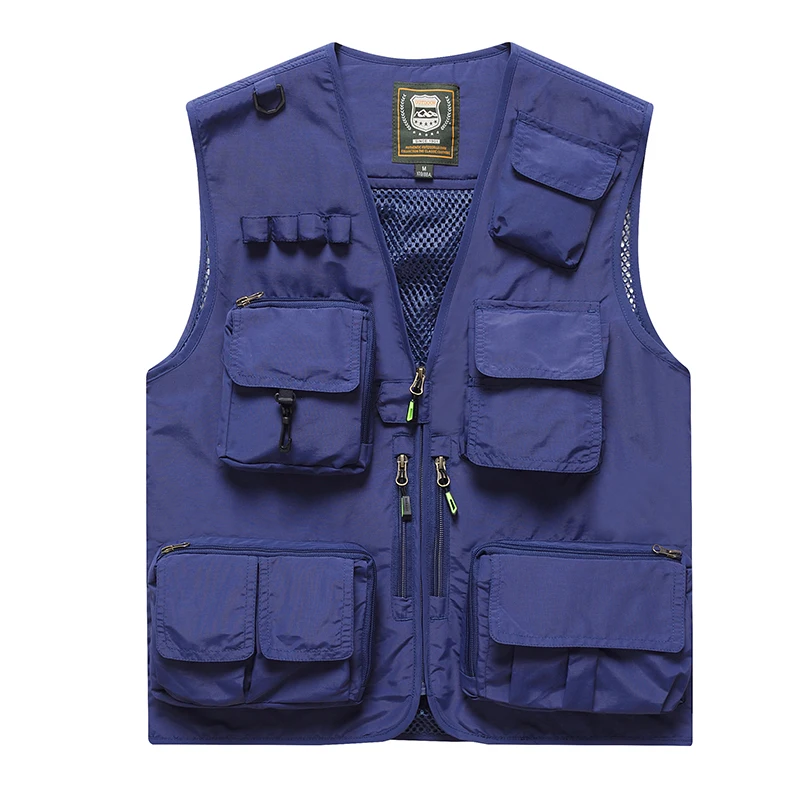 

Sleeveless Jacket Fashion Fishing Vests For Men's Photography Casual Waistcoat 2024 Spring Autumn Outdoors Military Clothing