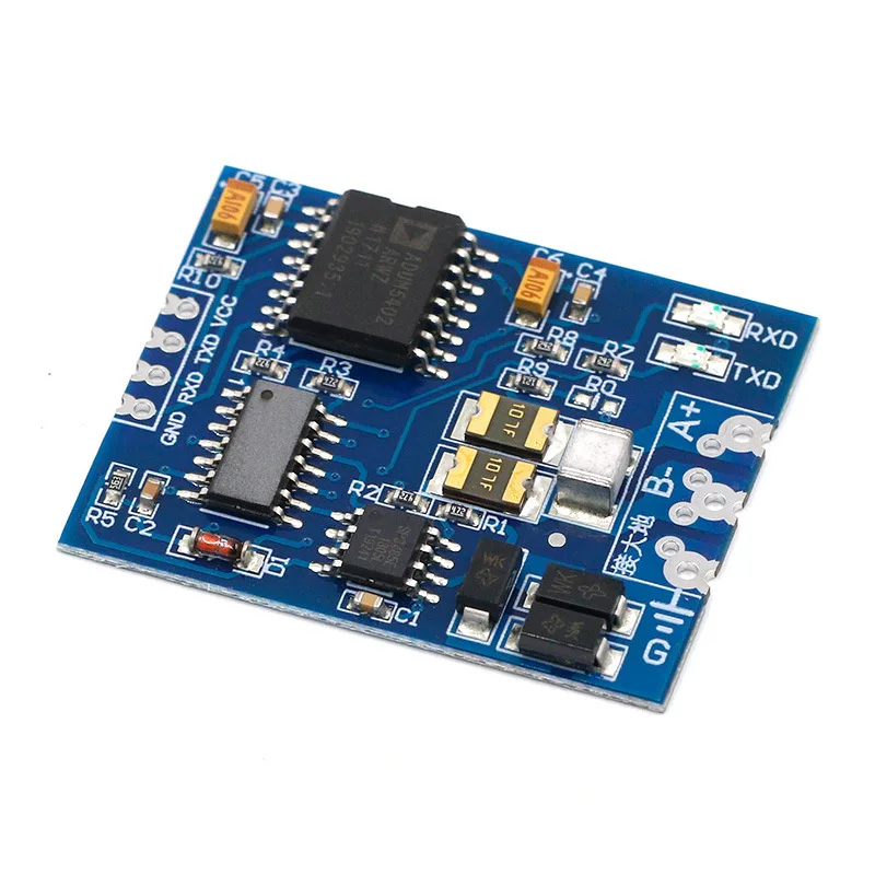 Imagem -03 - Uart Isolou Módulos Industriais Quadrados da Categoria 5v Ttl a Rs485 485 a Ttl com Porta Serial do Isolamento Mcu