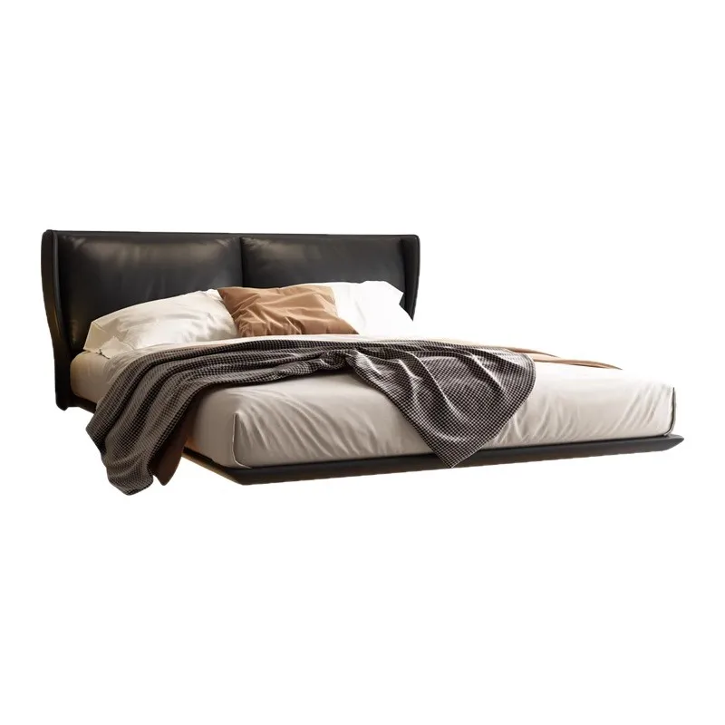 

Minimalism, Doctrine, Suspension, Leather Bed, Light Luxury, Modern