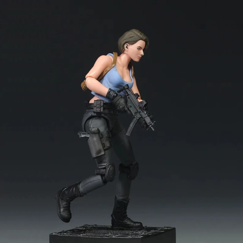 Jill Valentine アクションフィギュア 1/18 Scale Female Soldier Jill Valentine Painting Unpainted