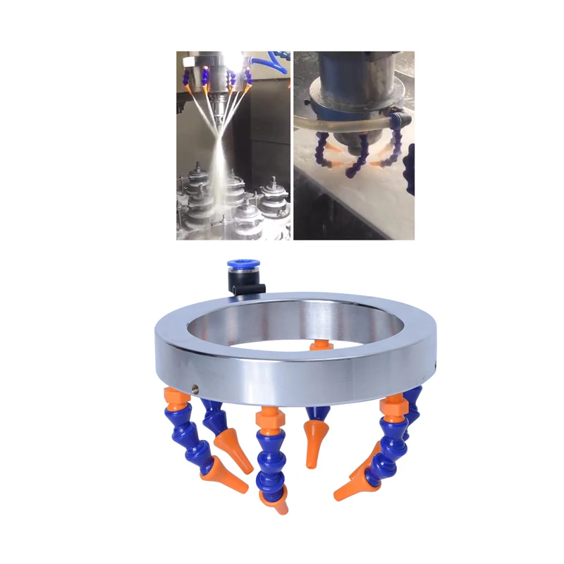 Engraving machine water spray ring, machining center main shaft water spray ring, cooling water spray plastic tube