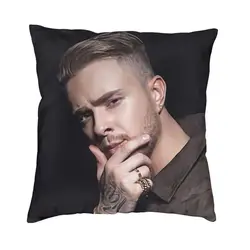 Custom Egor Kreed Russian Rapper Square Throw Pillow Cover Decoration 3D Double-sided Print Cushion Cover for Car