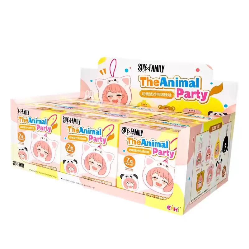 

In Stock Spy Playing House Animal Party Series Vinyl Blind Box Blind Box Mystery Box Caixa Caja Dolls Gift Toys