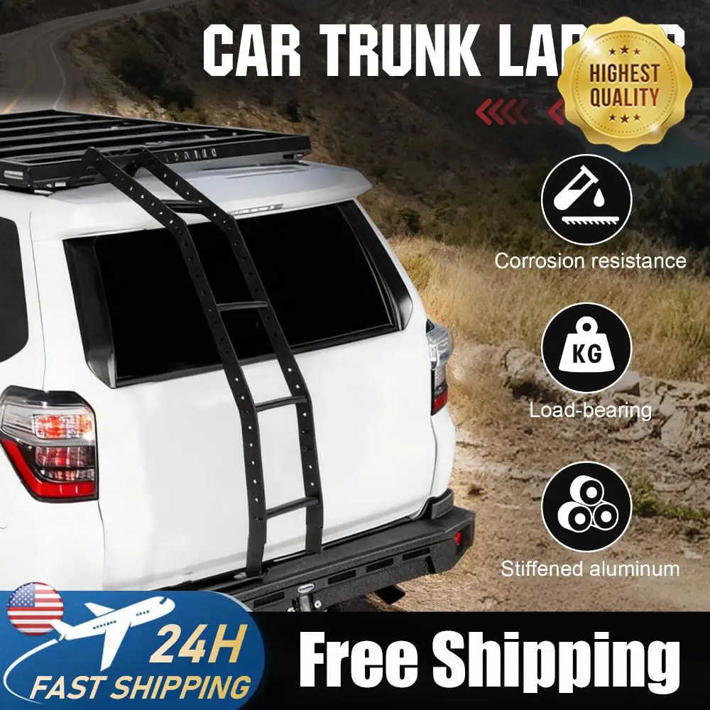 

Rear Ladder Tailgate Hatch Ladder for Toyota 4Runner 2010-2024 Car Accessories