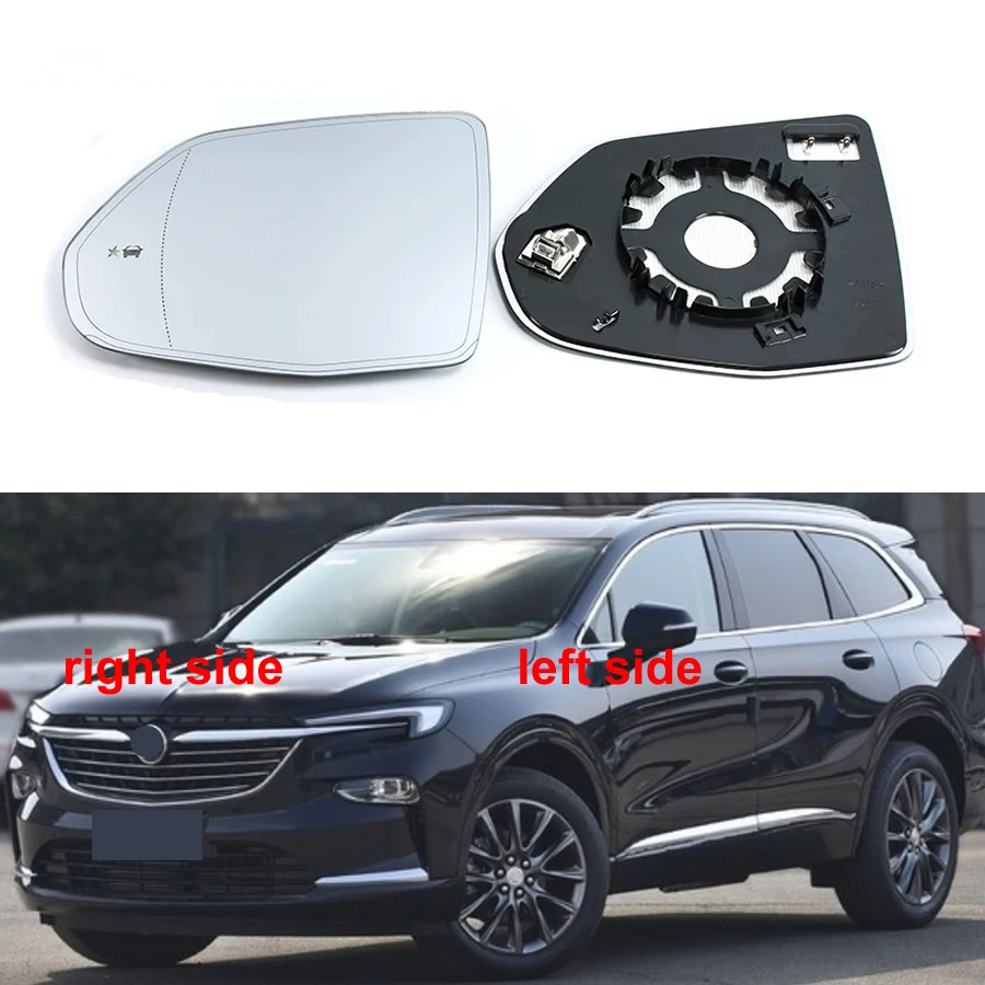 

For Buick Enclave Replacement Car Side Mirror Lens Rearview Reflective Lenses Glass with Heating Blind Spot