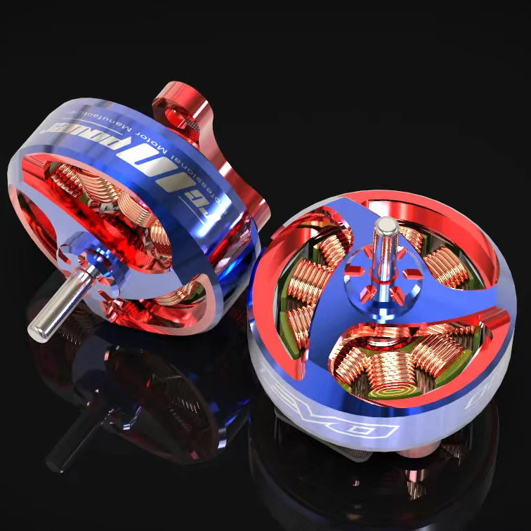 RCinpower EVO 0802 pro 28800KV Brushless Motor Indoor Racing Motor 60-75mm Size for High-Speed Racing Applications