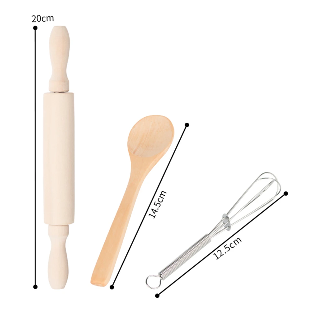 Ensemble d'ustensiles de cuisine pour enfants, 11 pièces, tablier, chapeau de Chef, mitaines de four, jeu de simulation, jeu de rôle, Costume de cuisine éducatif