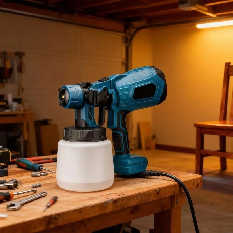 Leicht zu reinigende Airless-Farbspritzpistolen, Hochdrucksystem für Möbelwände und Metalloberflächen, präzise Beschichtung M4YD