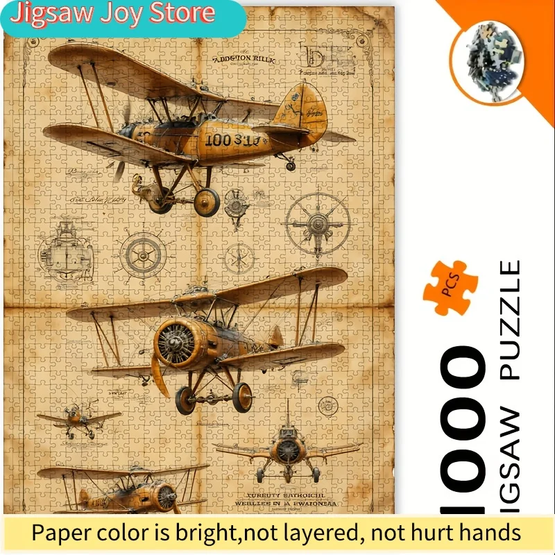 

Пазл для авиационных энтузиастов: Инженерная конструкция реактивного самолета - Сложная головоломка для самостоятельной сборки и семейного досуга