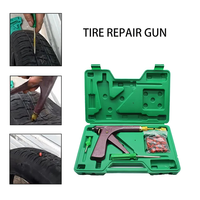 Professional Tubeless Tire Repair Kit Car Tire Puncture Plug Kit Fast Fix Vacuum Tire Repair Gun Tool 3s Stop Leak