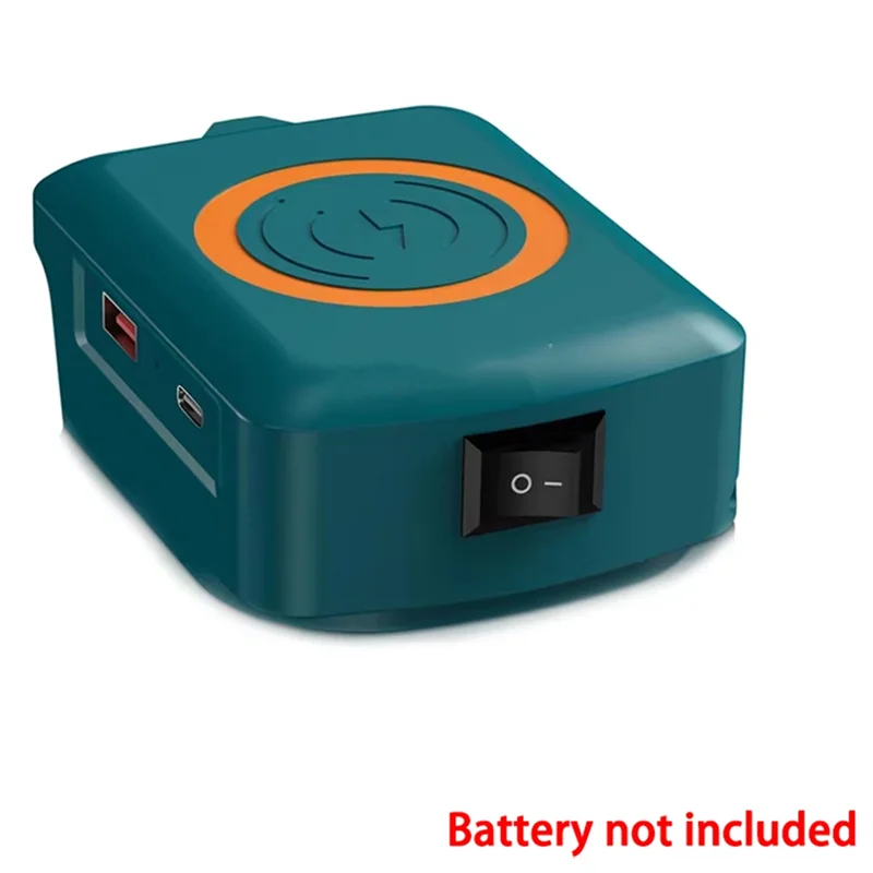 

HHO-USB Charger Adapter For For 18V Wireless Chargingg For BL1840 BL1850 BL1860