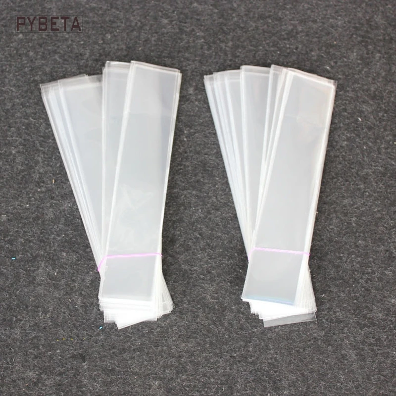 500pcs/lot-  width (4cm-5cm)  Transparent OPP Plastic Gift Packing bag Clear Top Open Cellophane Bags Candy Tools Flat Pocket