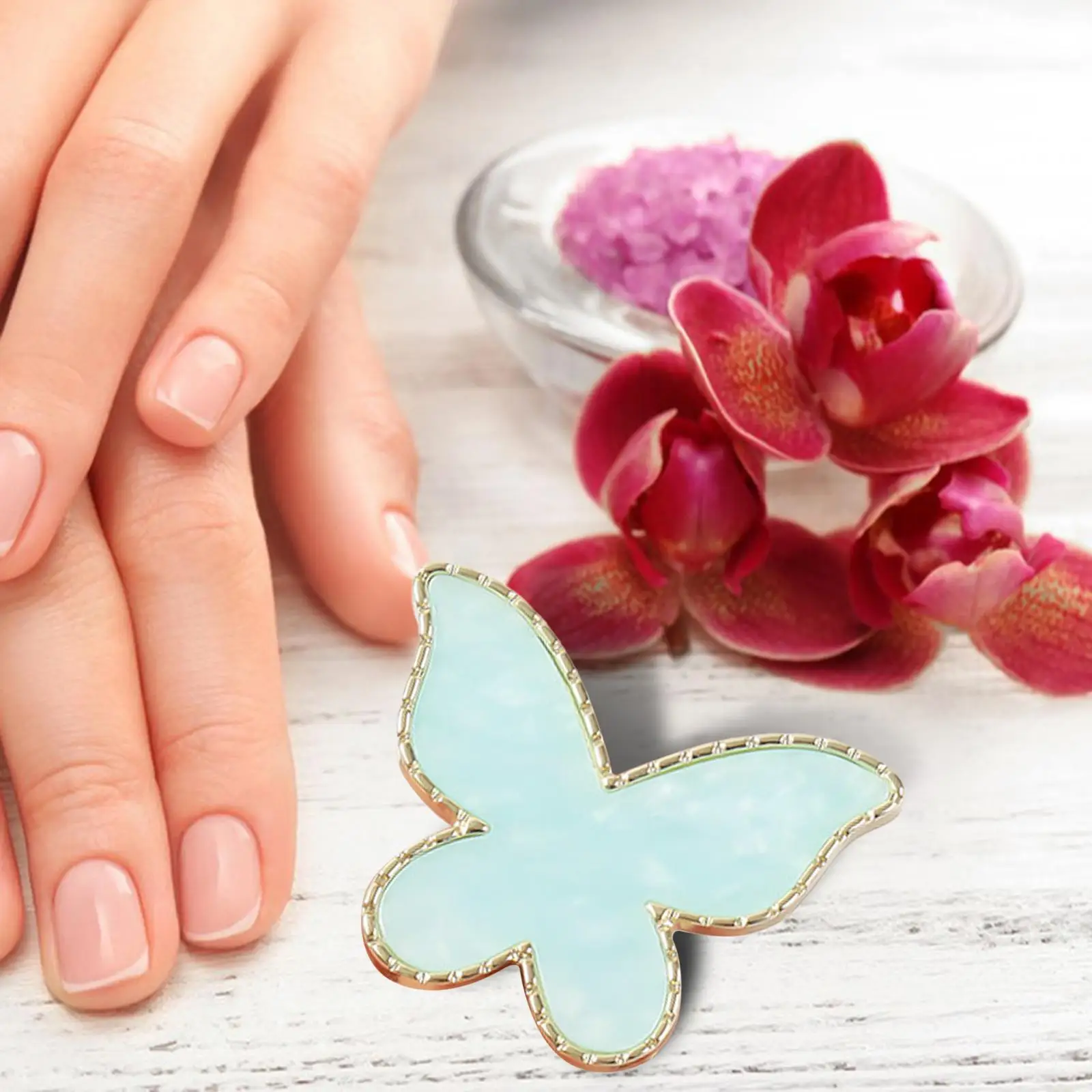 Anelli per tavolozza di miscelazione per nail art per smalto gel - Set creativo di design per unghie fai-da-te