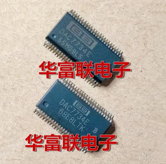 

Free shipping 16DAC DAC7734E.DAC7734EB SSOP-48 5pcs