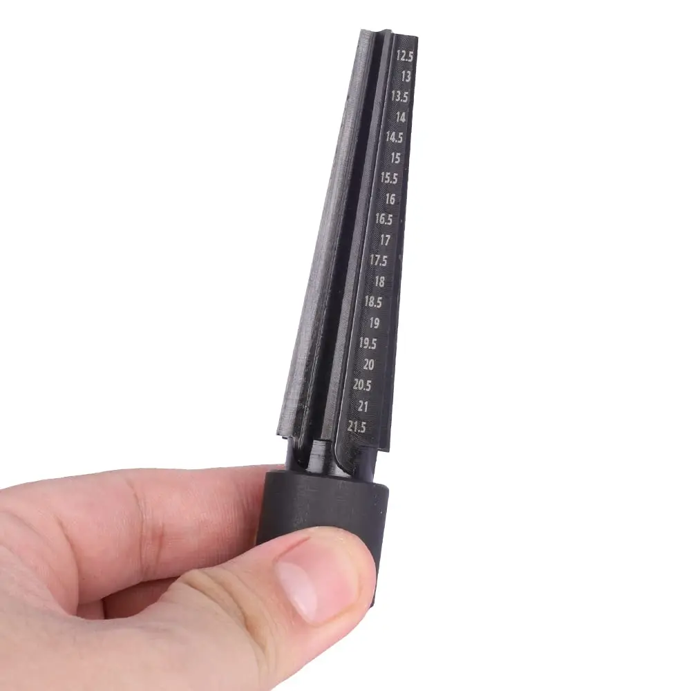 

Sculpting Jewelry Wax Rings Modeling, Inner Diamet Wax Ring Sizer Mandrel Wax Tube Cutter Enlarge Holes of Carving Ring Molds