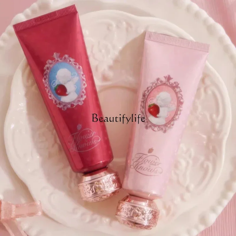 

[New Product] Flower Knowledge Strawberry Cupid Fragrance Hand Cream Moisturizing and Moisturizing