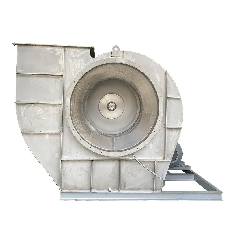 High-power industrial environmental protection dust removal and smoke exhaust pipe exhaust fan centrifugal fan 4-72C