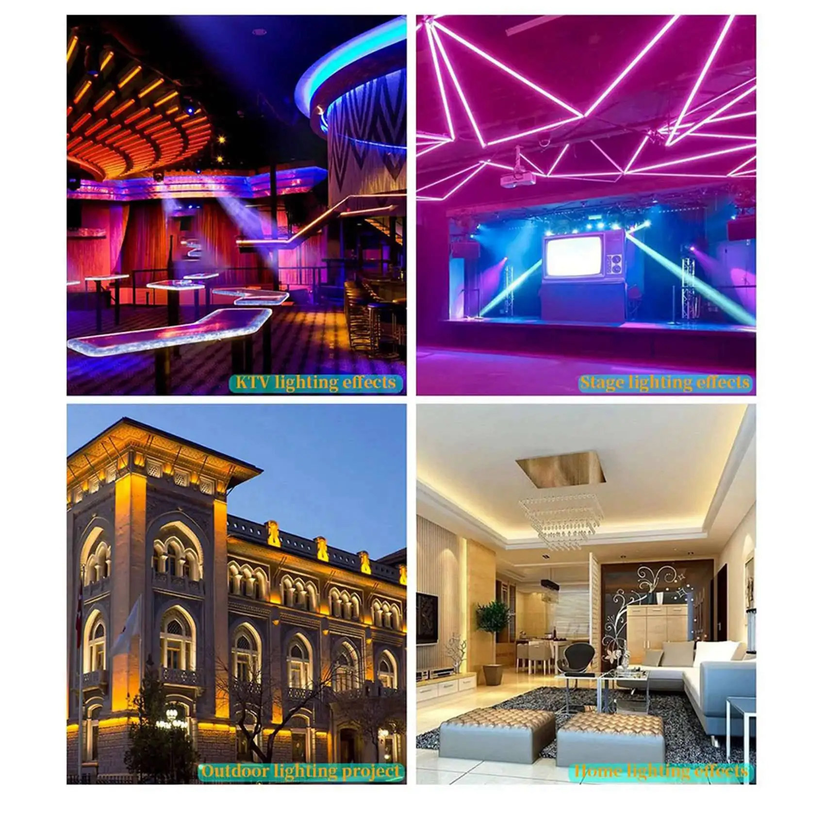 ABXF-4X DMX512 H807 RGB LED Controller DMX WS2811 WS2812B WS2813 Pixels Led Strip Controller DMX Stage Light 1024Pixels