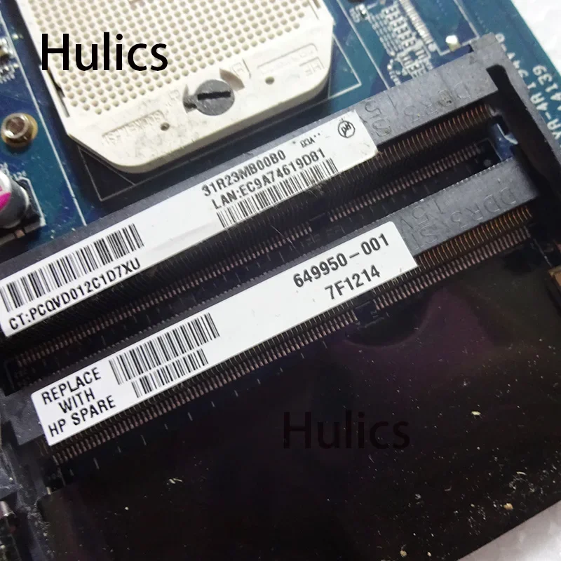 Hulics usados 649950 -001 para HP Pavilion G4 G6 G7-1000 placa base de computadora portátil DDR3 DA0R23MB6D1 DA0R23MB6D0 100% probado bien