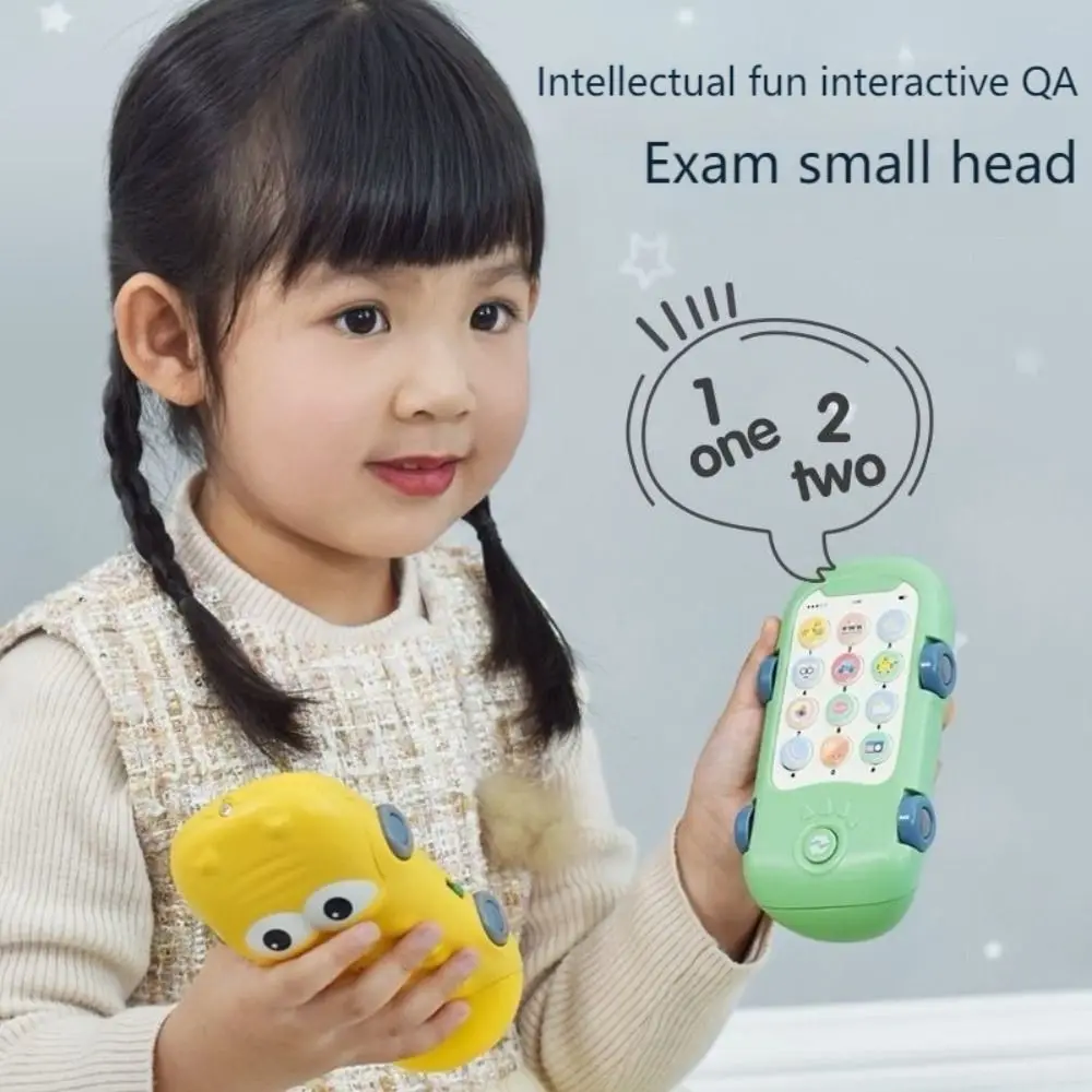 ワニの形の電話のおもちゃ多機能模擬音楽音声おもちゃ音楽ストーリー学習軽量電話おもちゃ