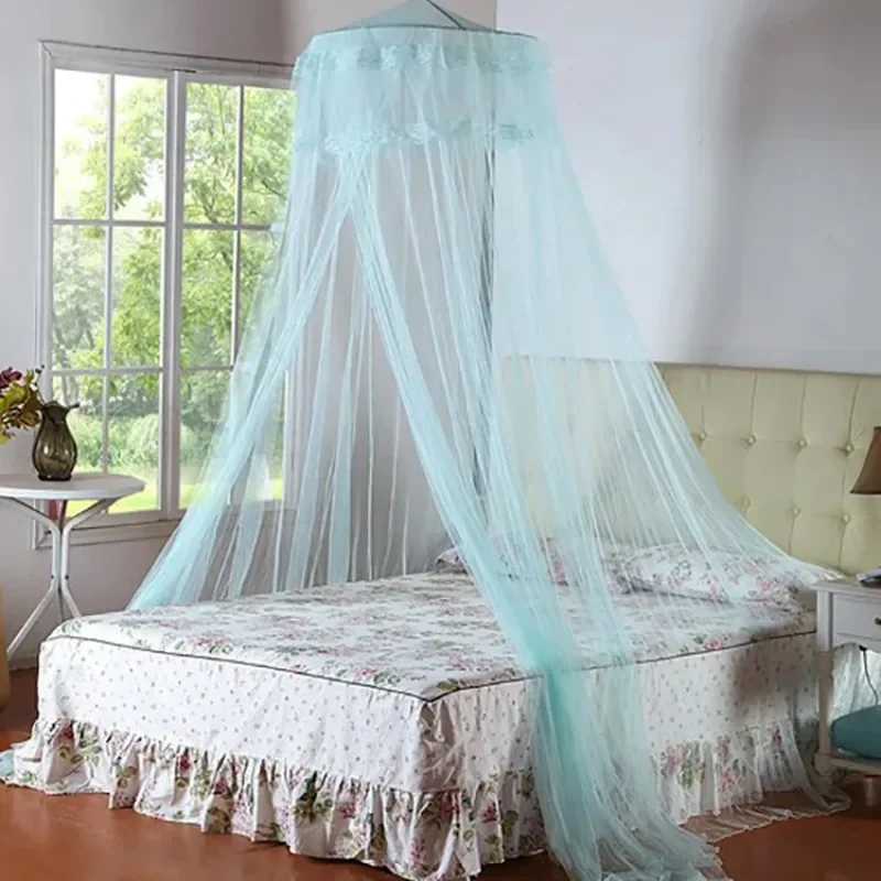 Elegant Round Lace Insect Bed Canopy Netting Curtain Dome Mosquito Net New House Bedding Decor Summer Product