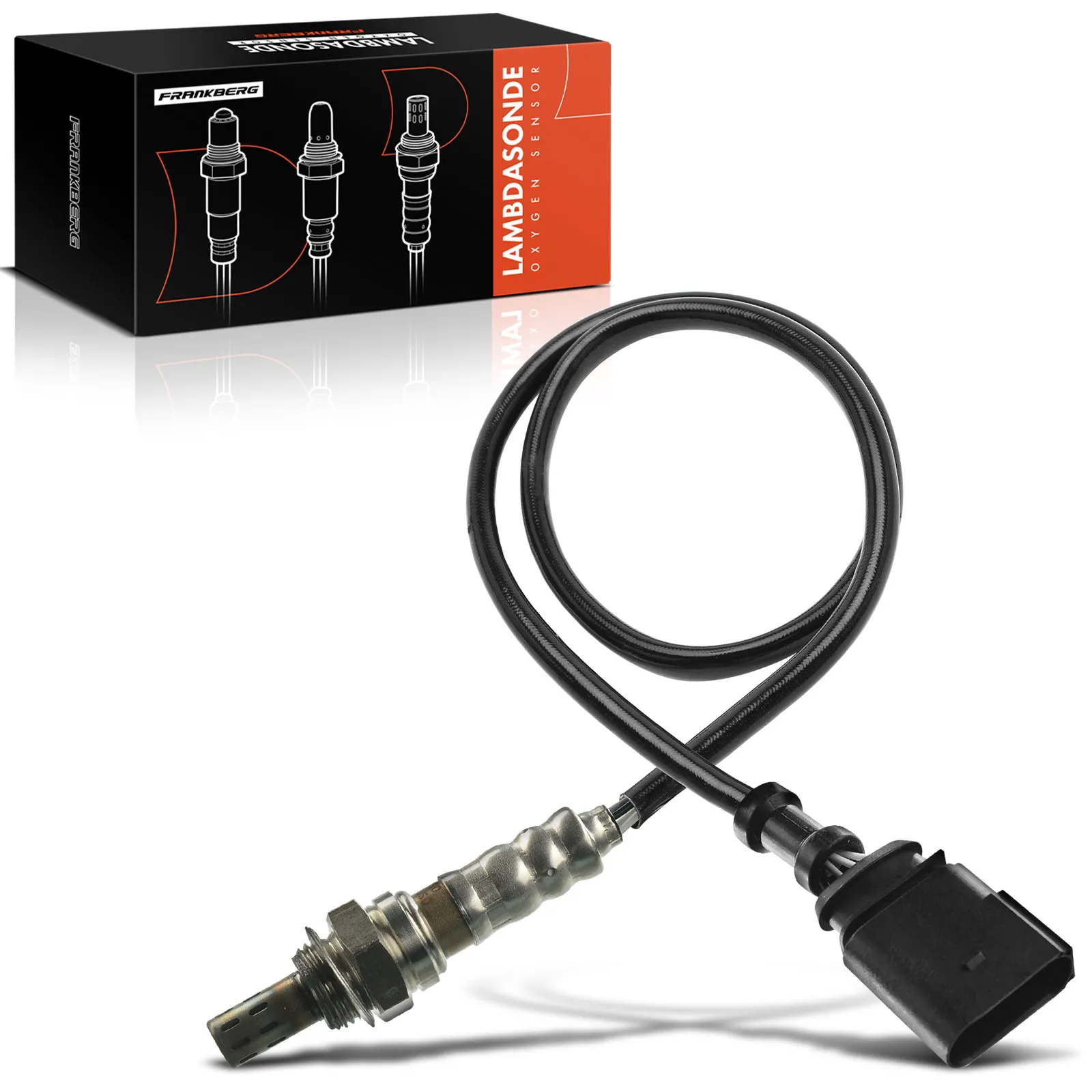 Frankberg 1x Lambdasonde Regulator Sonde Voor VW Passat 3 B2 Variant 3B5 2.0L Bj Vanaf 2000 06B906265B 250-24577