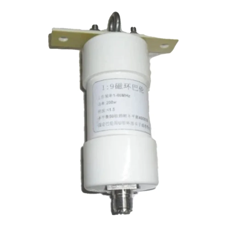 

1:9 Balun, 200 Вт, коротковолновый балун HAM, длинная проводная HF-антенна RTL-SDR, 1–56 МГц, 50–450 Ом, NOX-150, магнитная