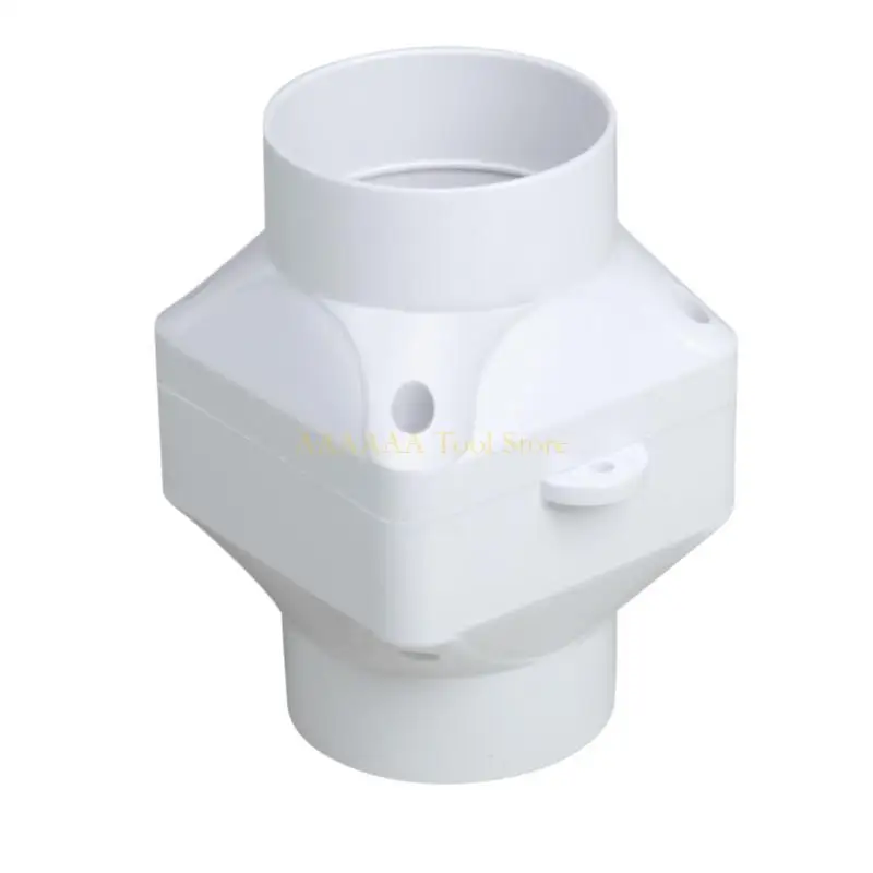 A2BE Multipurposes 75mm PVC مروحة عادم خط أنابيب صغير لمطبخ مصانع الحمام المطبخ